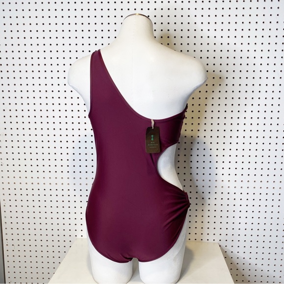 Mia Marcelle | NWT Pierce Cut Out One Piece Swimsuit Sz. L - Picture 5 of 9